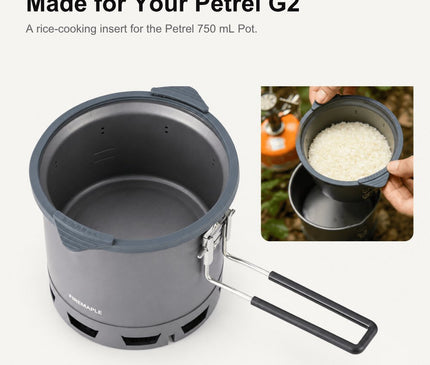 FIREMAPLE Petrel G2 Rice Cooker Insert 400ml Cookware FireMaple 