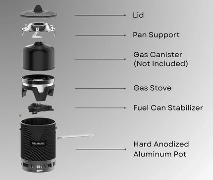 FIREMAPLE Star X2 PRO Cooking System Stove FireMaple 