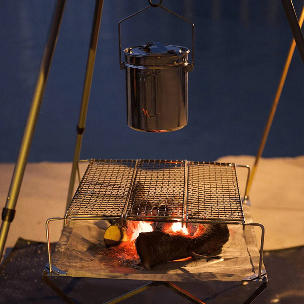 FIREMAPLE Sunset Ultralight Fire Pit Grill Stove FireMaple 