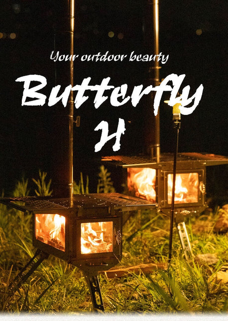 GREEN STOVE Butterfly High Version stove Green Stove 