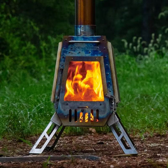 GREEN STOVE Defender Titanium Version stove Green Stove 