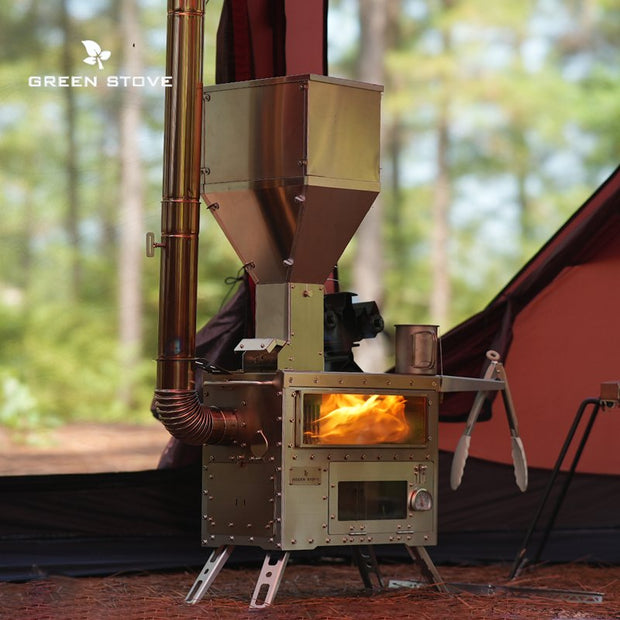 GREEN STOVE Hori 5 Wood Stove stove Green Stove 