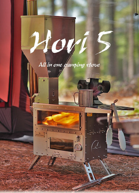 GREEN STOVE Hori 5 Wood Stove stove Green Stove 