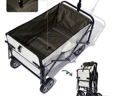 MOBI GARDEN 100L Outdoor Folding Wagon Extendable Wagon Mobi Garden   