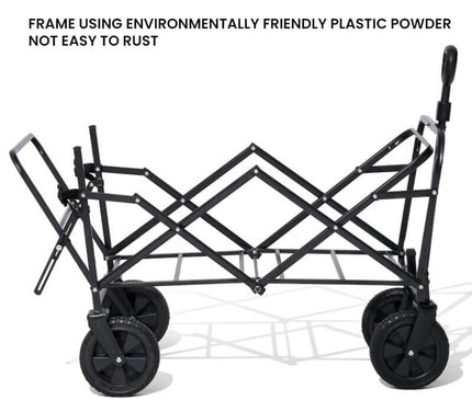 MOBI GARDEN 100L Outdoor Folding Wagon Extendable Wagon Mobi Garden   