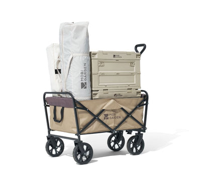 MOBI GARDEN 100L Outdoor Folding Wagon Wagon Mobi Garden Sand 