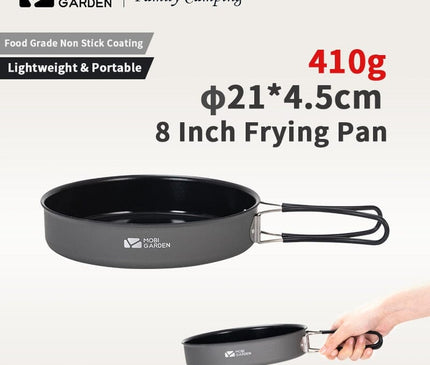 MOBI GARDEN 8 Inch Non-Stick Frying Pan Cookware Mobi Garden 