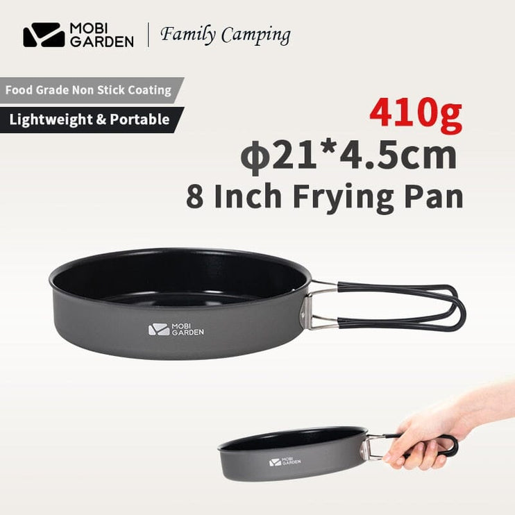 MOBI GARDEN 8 Inch Non-Stick Frying Pan Cookware Mobi Garden 