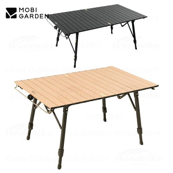 MOBI GARDEN Aluminum Roll Table (Height adjustable) Outdoor Furniture Mobi Garden   