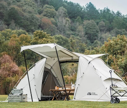 MOBI GARDEN Aristocratic 4 Multi-room Tent - CosyCamp