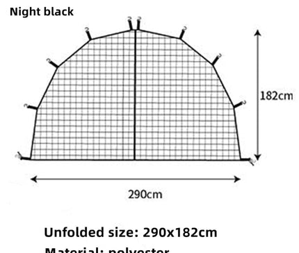 MOBI GARDEN Backyard & Vestibule Tent Tent Mobi Garden Mesh for Vestibule  