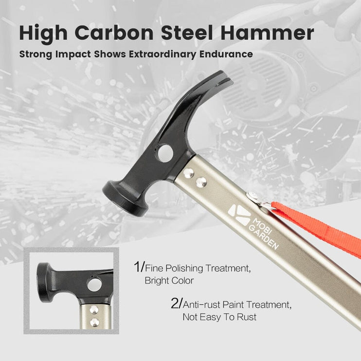 MOBI GARDEN Camping Hammer Accessory Mobi Garden