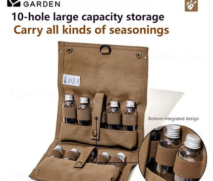 MOBI GARDEN Camping Seasoning Bag Storage Mobi Garden 