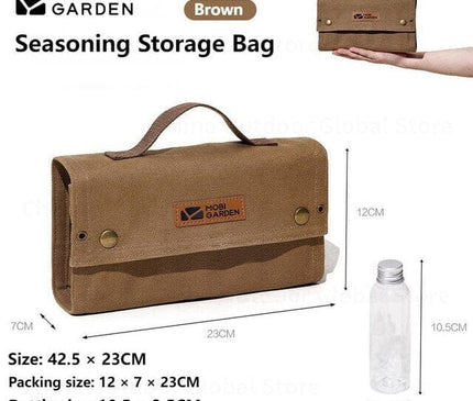 MOBI GARDEN Camping Seasoning Bag Storage Mobi Garden 