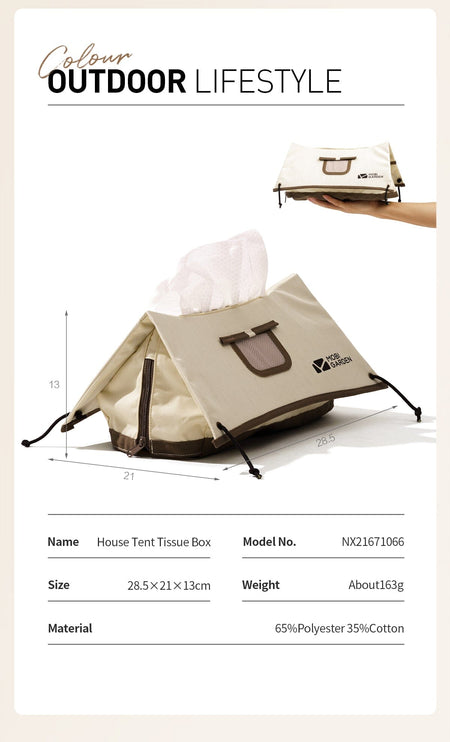 MOBI GARDEN Camping Tissue Box Accessory Mobi Garden