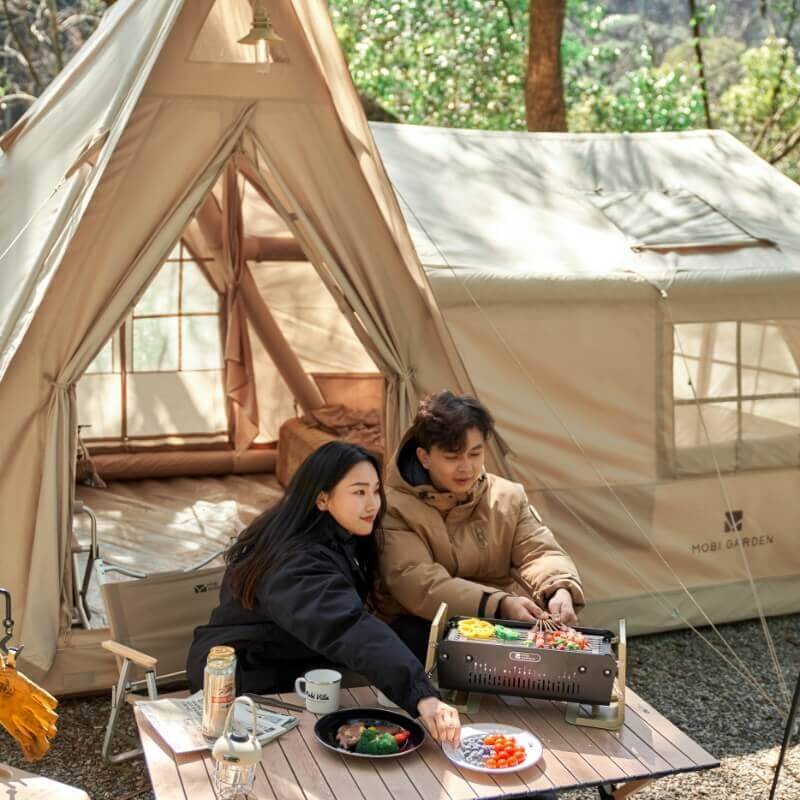 cloud tent MOBI GARDEN Cloud Villa 12.6 Inflatable Tent – CosyCamp
