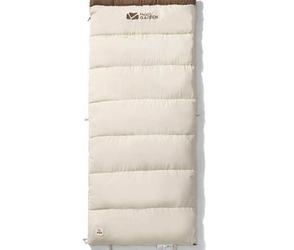 MOBI GARDEN CRESCENT Brushed Cotton Sleeping Bag Sleeping Bag Mobi Garden Single 1.4KG (5-18℃) White 