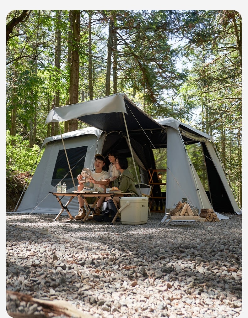mobi garden tent MOBI GARDEN Day-off-Retreat 13 Tent – Spacious, Durable, and Weather-Resistant – CosyCamp