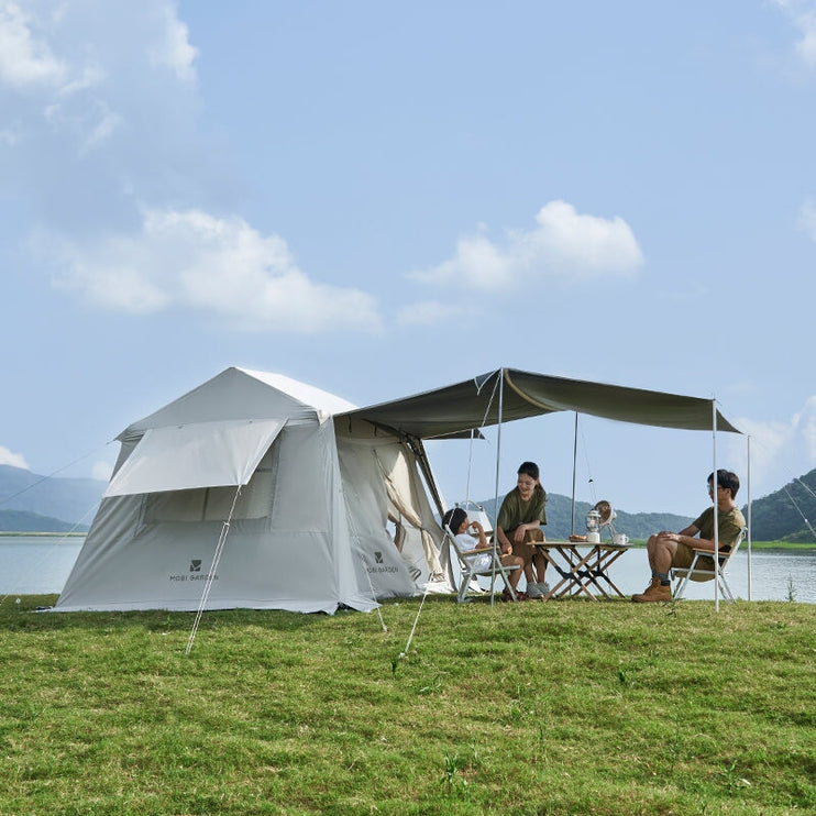 MOBI GARDEN Day-off-Retreat 5.9 Tent (Black Vinyl Version) Tent Mobi Garden
