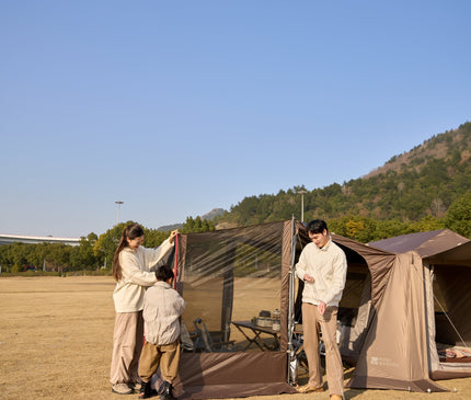 MOBI GARDEN Day-off-Retreat 6+6 Tent Tent Mobi Garden 