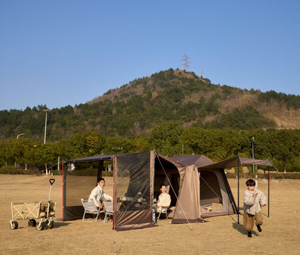 MOBI GARDEN Day-off-Retreat 6+6 Tent Tent Mobi Garden 