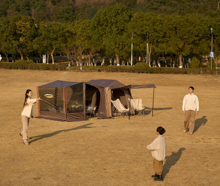 MOBI GARDEN Day-off-Retreat 6+6 Tent Tent Mobi Garden 