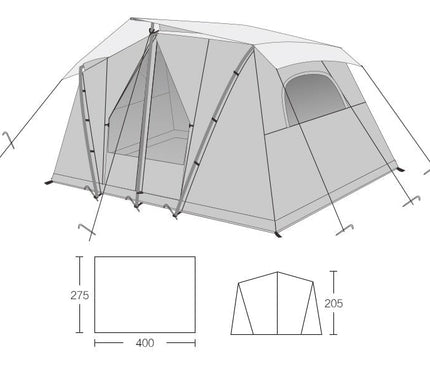 MOBI GARDEN ERA 205 Tent Tent Mobi Garden 