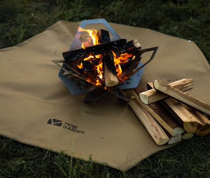 MOBI GARDEN Fireproof Mat Fireplace Mobi Garden 