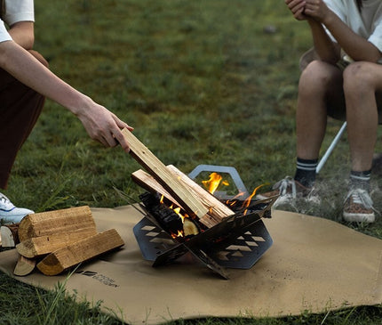 MOBI GARDEN Fireproof Mat Fireplace Mobi Garden 
