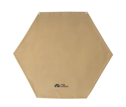 MOBI GARDEN Fireproof Mat Fireplace Mobi Garden Large Beige 