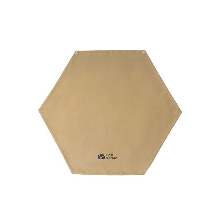 MOBI GARDEN Fireproof Mat Fireplace Mobi Garden Small Beige 