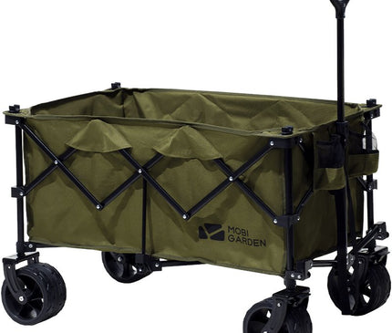 Mobi Garden Folding Cart X200 Wagon Mobi Garden Olive 