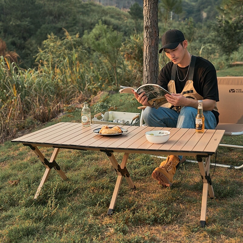 Folding Egg Roll Table – CosyCamp