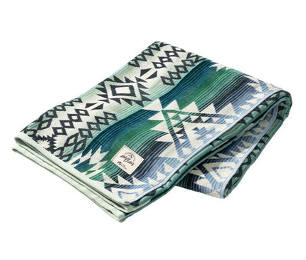 MOBI GARDEN JinXia Jacquard Blanket Blanket Mobi Garden Green 