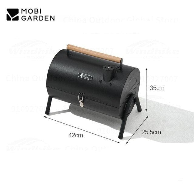 MOBI GARDEN Leyan Two-Sided Barbecue Grill Stove Mobi Garden Default Title  