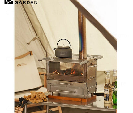 MOBI GARDEN LiaoLie Firewood Stove Stove Mobi Garden   