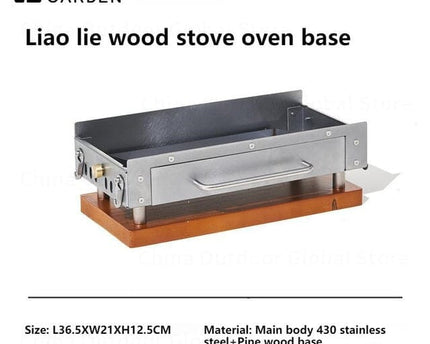 MOBI GARDEN LiaoLie Firewood Stove Stove Mobi Garden Oven Base  