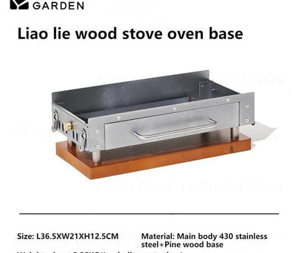 MOBI GARDEN LiaoLie Firewood Stove Stove Mobi Garden Oven Base  