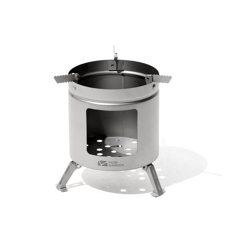 MOBI GARDEN LiaoYan Titanium Firewood Stove Stove Mobi Garden