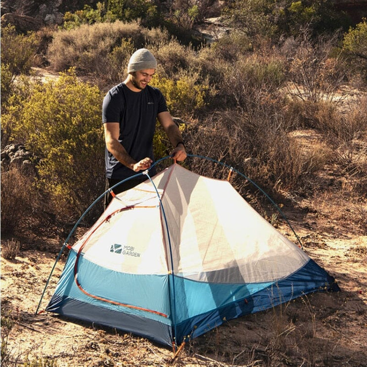 MOBI GARDEN Light Knight Ultralight Hiking Tent - CosyCamp