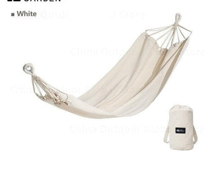 MOBI GARDEN MengYao Canvas Hammock Hammock Mobi Garden Ivory White 