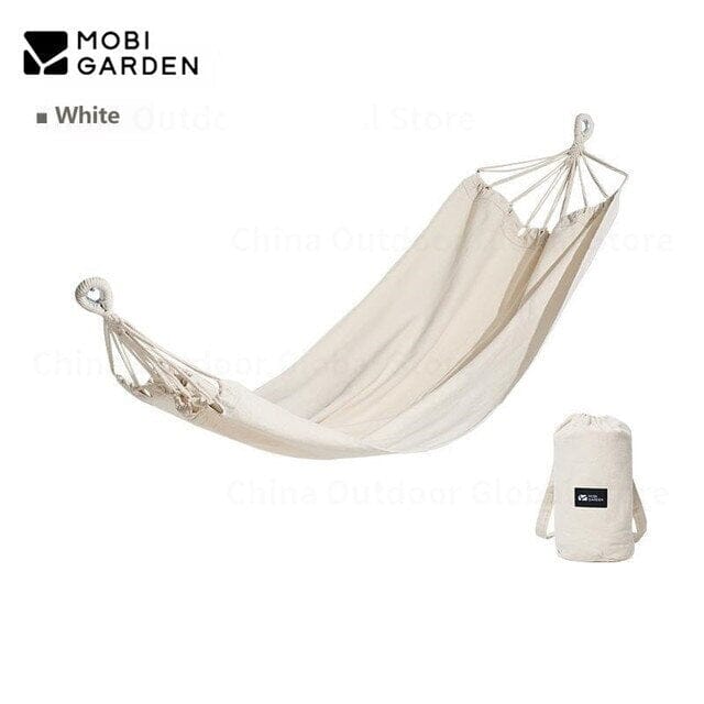 MOBI GARDEN MengYao Canvas Hammock Hammock Mobi Garden Ivory White 