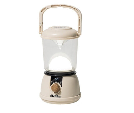MOBI GARDEN Portable Outdoor Lantern Light Mobi Garden Lvory White 