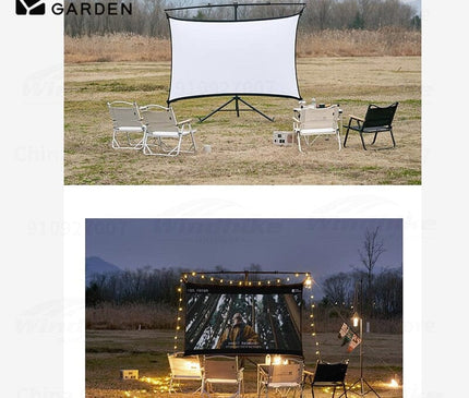 MOBI GARDEN Projection Screen & Stand Outdoor Furniture Mobi Garden   