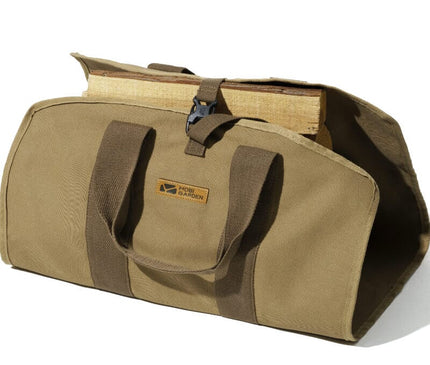 MOBI GARDEN Retro Canvas Firewood Bag - CosyCamp