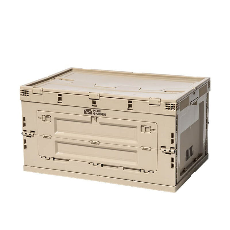 MOBI GARDEN RuiNa Folding Storage Box Storage Mobi Garden Sand 80L
