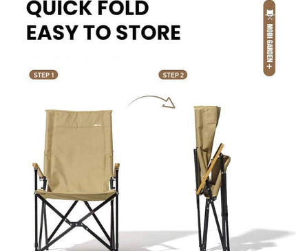 MOBI GARDEN ShanChuan High Back Chair Outdoor Furniture Mobi Garden   