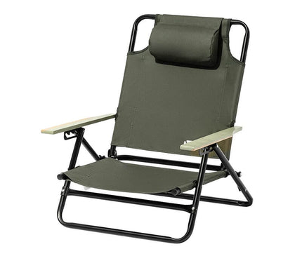 MOBI GARDEN ShanYao Adjustable Low Reclining Chair Outdoor Furniture Mobi Garden Green 