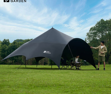 MOBI GARDEN Shark Canopy A270 Tarp Mobi Garden Black 