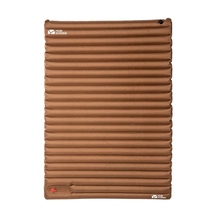 MOBI GARDEN Taurus Air Cushion Sleeping Bag Mobi Garden Brown Double